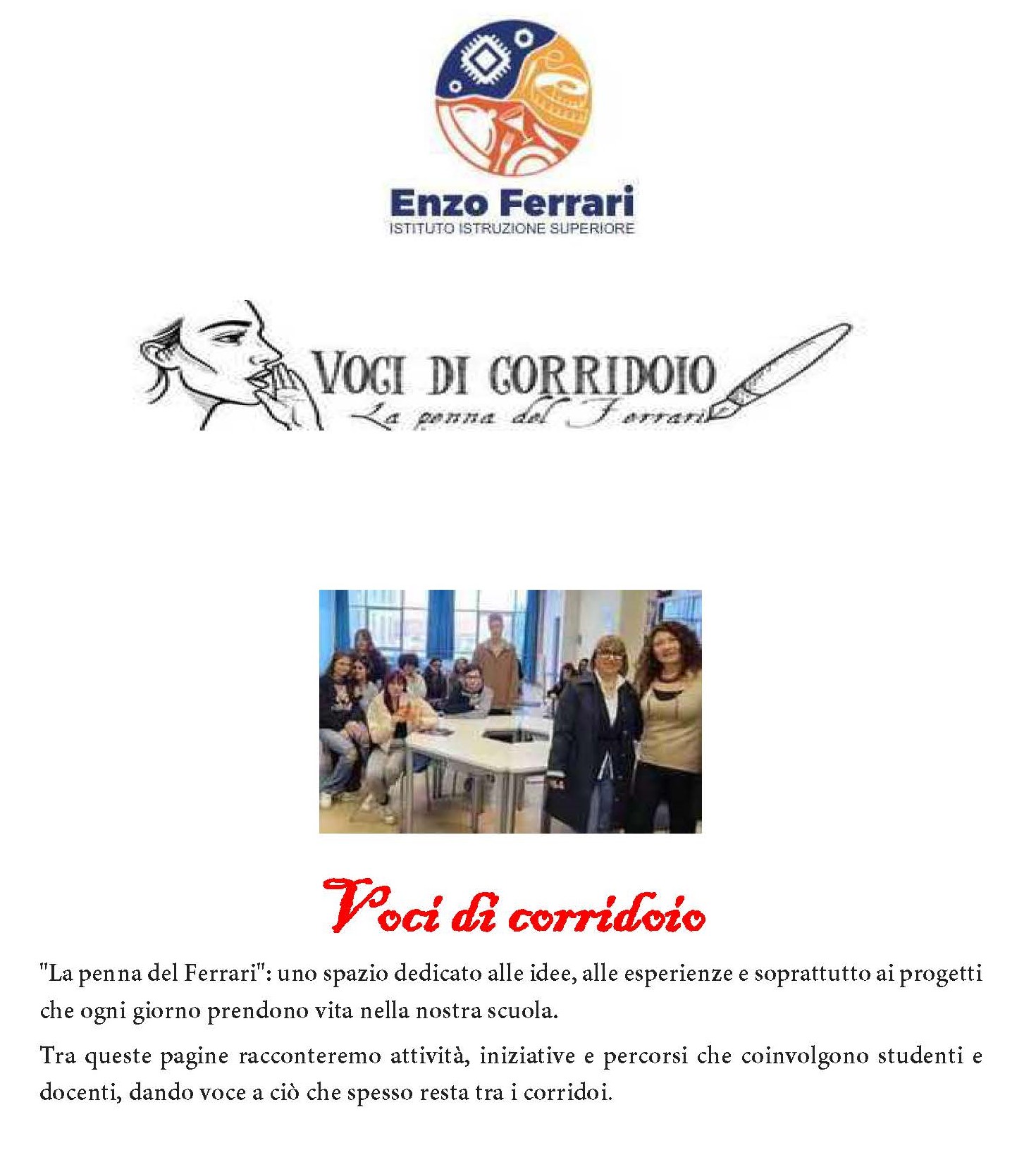 VOCI DI CORRIDOIO - La penna de FERRARI